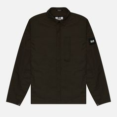 Мужская рубашка Weekend Offender Porter Overshirt SS24, цвет оливковый, размер S