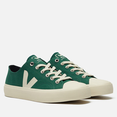Женские кеды VEJA Wata II Low Canvas, цвет зелёный, размер 36 EU