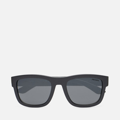 Солнцезащитные очки Prada Linea Rossa 01ZS 15P60A, цвет чёрный, размер 56mm