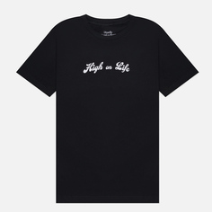 Мужская футболка RIPNDIP x Cheech & Chong High On Life 420, цвет чёрный, размер S