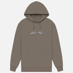 Мужская толстовка RIPNDIP x Cheech & Chong High On Life 420 Hoodie, цвет серый, размер S