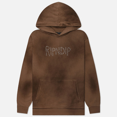 Мужская толстовка RIPNDIP Keep Out Hoodie, цвет коричневый, размер S