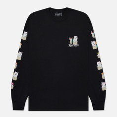 Мужской лонгслив RIPNDIP Sushi Nerm, цвет чёрный, размер S