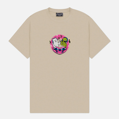 Мужская футболка RIPNDIP Love Is Ripndip, цвет бежевый, размер S