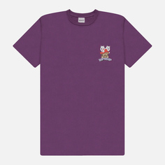 Мужская футболка RIPNDIP Shroom House, цвет фиолетовый, размер S