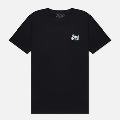 Мужская футболка RIPNDIP Lord Skelly Pocket, цвет чёрный, размер S