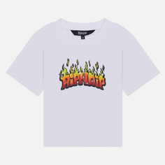 Женская футболка RIPNDIP Scary Cute Cropped Baby, цвет белый, размер XS