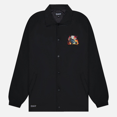 Мужская куртка ветровка RIPNDIP Risky Business Coaches, цвет чёрный, размер S
