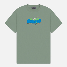 Мужская футболка RIPNDIP Sleepy, цвет зелёный, размер S