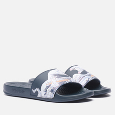 Сланцы RIPNDIP Great Wave, цвет синий, размер 35 EU