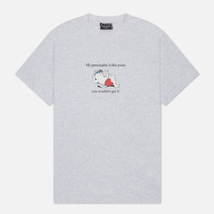 Мужская футболка RIPNDIP Wouldnt Get It, цвет серый, размер S