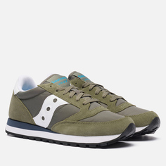 Мужские кроссовки Saucony Jazz Original, цвет оливковый, размер 40 EU