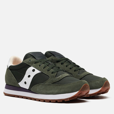 Мужские кроссовки Saucony Jazz Original, цвет зелёный, размер 38.5 EU