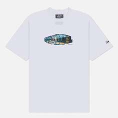 Мужская футболка Peaceful Hooligan Factory Hacienda Print, цвет белый, размер S