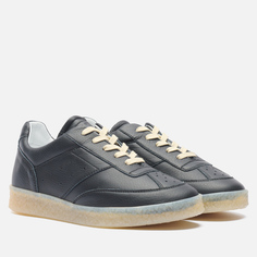 Женские кроссовки Maison Margiela MM6 6 Court FW24, цвет чёрный, размер 36 EU