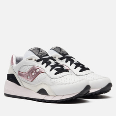Женские кроссовки Saucony Shadow 6000 Leather, цвет белый, размер 37 EU