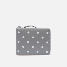 Кошелек Comme des Garcons Wallet SA7100PD Polka Dot, цвет серый