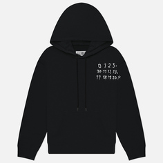 Мужская толстовка Maison Margiela MM6 Numeric Artwork Hoodie, цвет чёрный, размер S