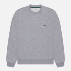 Мужская толстовка Lacoste Brushed Fleece Crew Neck, цвет серый, размер S