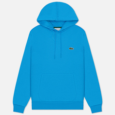 Мужская толстовка Lacoste Organic Cotton Hoodie, цвет голубой, размер S