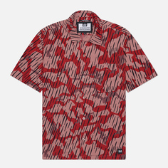 Мужская рубашка Weekend Offender Monuriki Camo, цвет красный, размер S