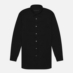 Мужская рубашка SOPHNET. Wool Twill Baggy, цвет чёрный, размер S