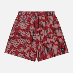 Мужские шорты Weekend Offender Anzio Camo, цвет красный, размер S
