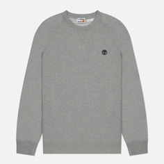 Мужская толстовка Timberland Exeter River Brushed Back Crew Neck, цвет серый, размер S