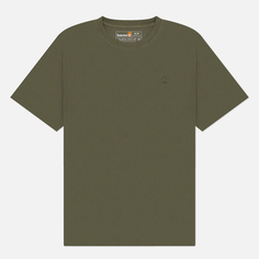 Мужская футболка Timberland Dunstan Garment Dye, цвет оливковый, размер S