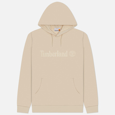 Мужская толстовка Timberland Embroidery Tonal Hoodie, цвет бежевый, размер S