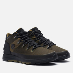 Мужские кроссовки Timberland Sprint Trekker Mid Waterproof, цвет оливковый, размер 41.5 EU