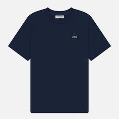 Женская футболка Lacoste Relaxed Fit Lightweight, цвет синий, размер XS