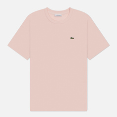 Женская футболка Lacoste Relaxed Fit Lightweight, цвет розовый, размер XS