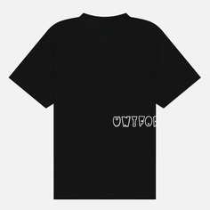 Мужская футболка uniform experiment x Koichi Yairi Authentic Wide, цвет чёрный, размер S