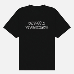 Мужская футболка uniform experiment x Koichi Yairi Authentic Logo, цвет чёрный, размер S