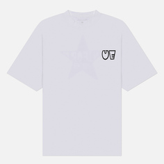 Мужская футболка uniform experiment x Koichi Yairi Star Baggy, цвет белый, размер S