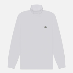 Мужской лонгслив Lacoste Roll Neck, цвет белый, размер S