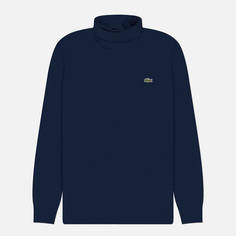 Мужской лонгслив Lacoste Roll Neck, цвет синий, размер S