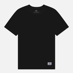 Мужская футболка Alpha Industries Essential Gen II, цвет чёрный, размер XS