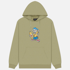 Мужская толстовка Vans Reggie Loose Pullover Hoodie, цвет зелёный, размер S