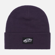 Шапка Vans Classic Tall Cuff, цвет фиолетовый