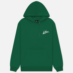 Мужская толстовка Vans Dettori Loose Fit Hoodie, цвет зелёный, размер S