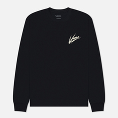 Мужской лонгслив Vans Dettori Loose Fit, цвет чёрный, размер S