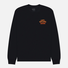 Мужской лонгслив Vans Bouya Classic, цвет чёрный, размер S
