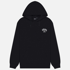 Мужская толстовка Vans Checker Logo Graphic Loose Hoodie, цвет чёрный, размер S