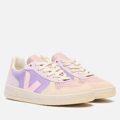 Женские кроссовки VEJA V-10 Suede, цвет фиолетовый, размер 36 EU