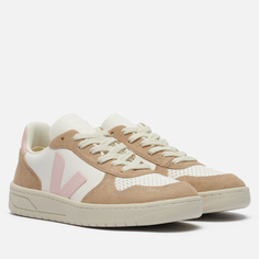 Женские кроссовки VEJA V-10 Chromefree Leather, цвет белый, размер 36 EU
