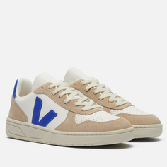 Мужские кроссовки VEJA V-10 Chromefree Leather, цвет бежевый, размер 41 EU