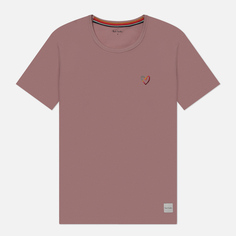 Женская футболка Paul Smith Swirl Heart, цвет розовый, размер S