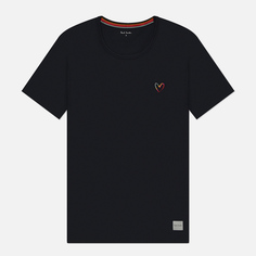 Женская футболка Paul Smith Swirl Heart, цвет синий, размер S